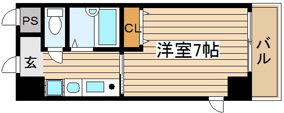 4階の間取り図
