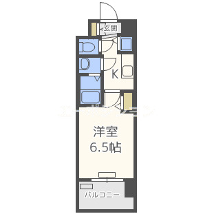 8階の間取り図