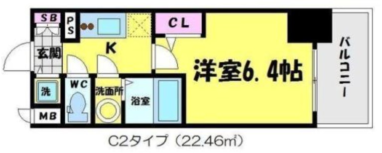 5階の間取り図