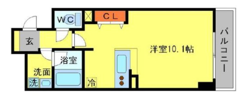 10階の間取り図
