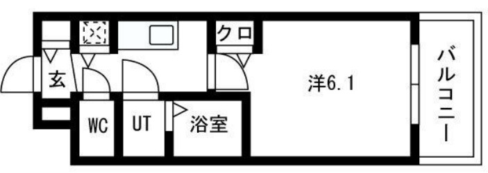 4階の間取り図