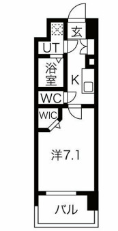 3階の間取り図