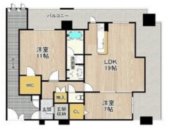 11階の間取り図