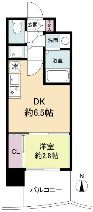 6階の間取り図