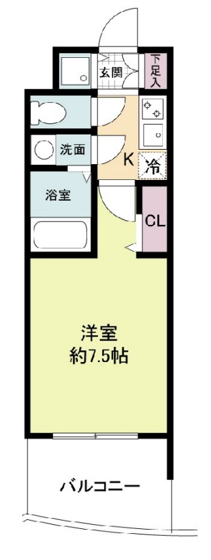 9階の間取り図
