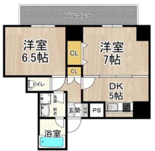 7階の間取り図