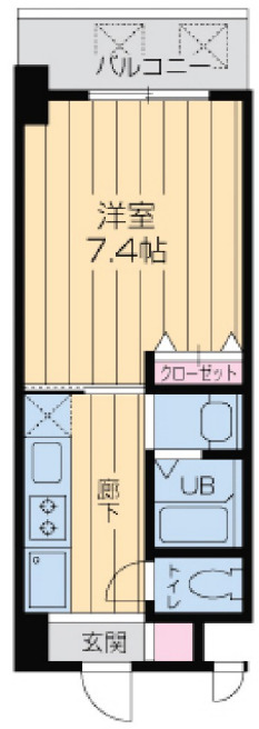 5階の間取り図