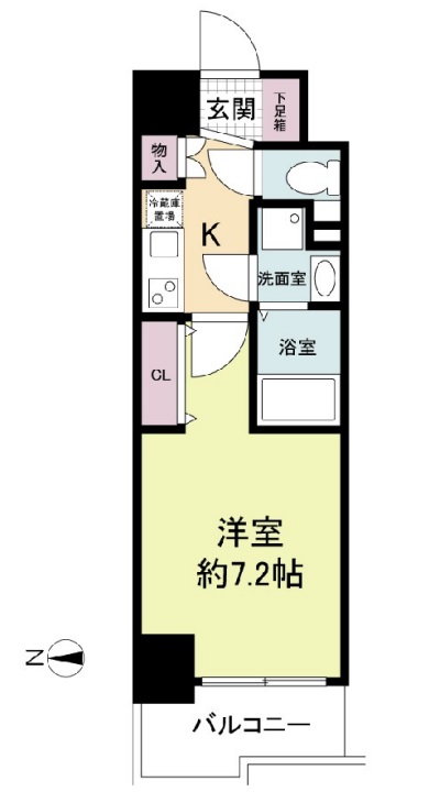 10階の間取り図