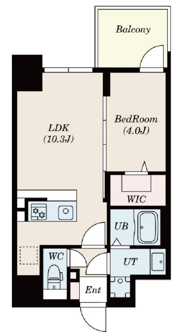 9階の間取り図