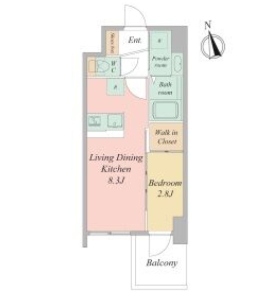 3階の間取り図
