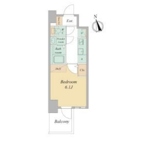 9階の間取り図
