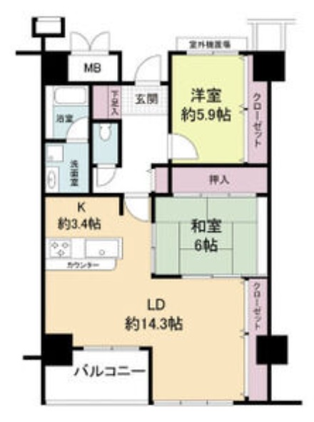 11階の間取り図