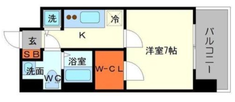 10階の間取り図