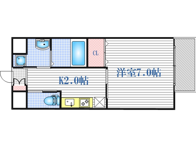 3階の間取り図