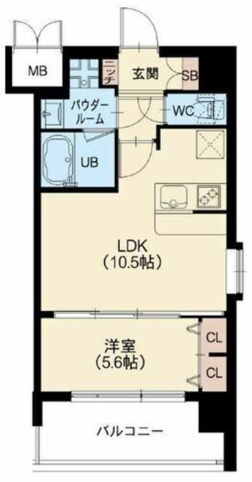 3階の間取り図