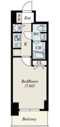 11階の間取り図