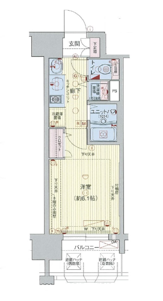 3階の間取り図