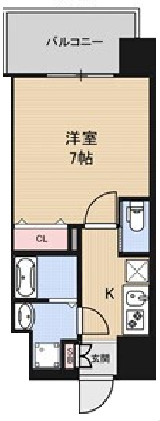 6階の間取り図