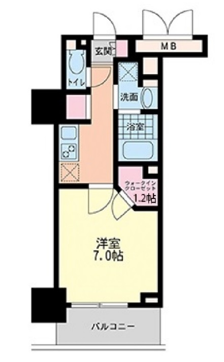 13階の間取り図