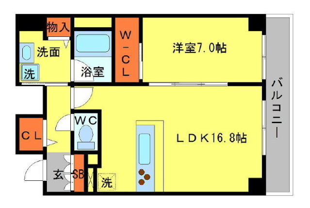 15階の間取り図