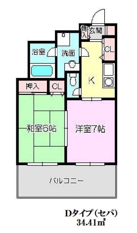 5階の間取り図