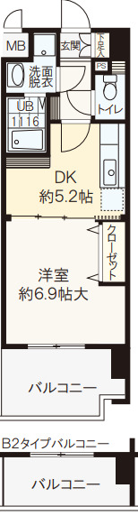 3階の間取り図