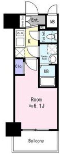 13階の間取り図