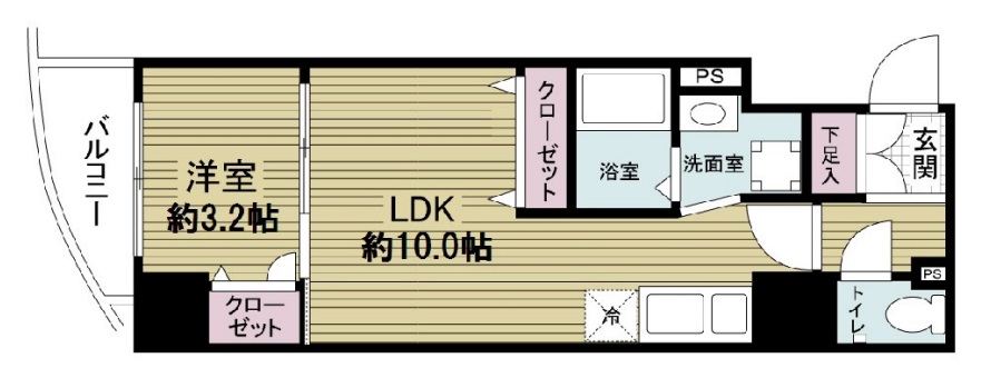 10階の間取り図