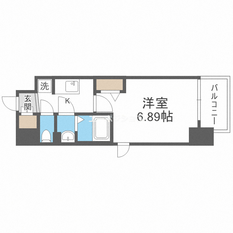 7階の間取り図