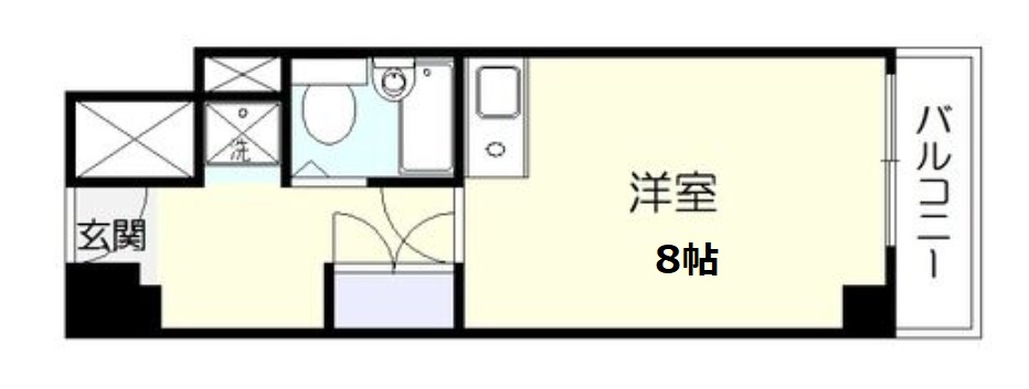 6階の間取り図