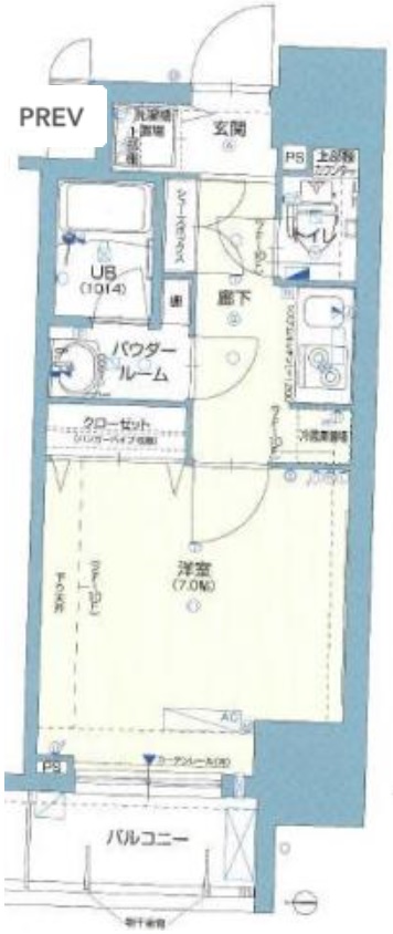 11階の間取り図