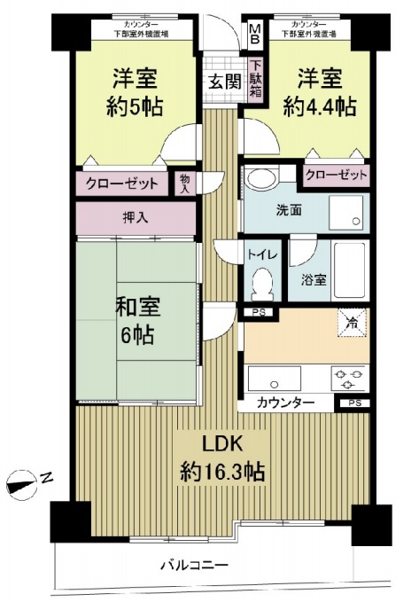 パークヒルズゼンボー大手前