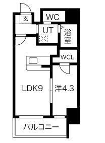 2階の間取り図