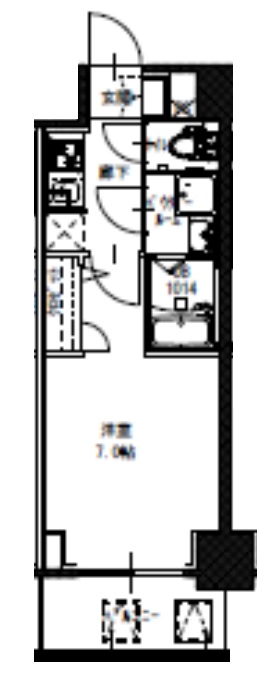 6階の間取り図
