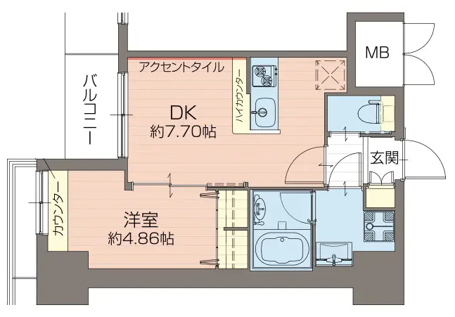 9階の間取り図