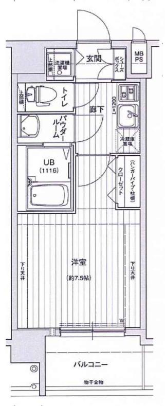 3階の間取り図