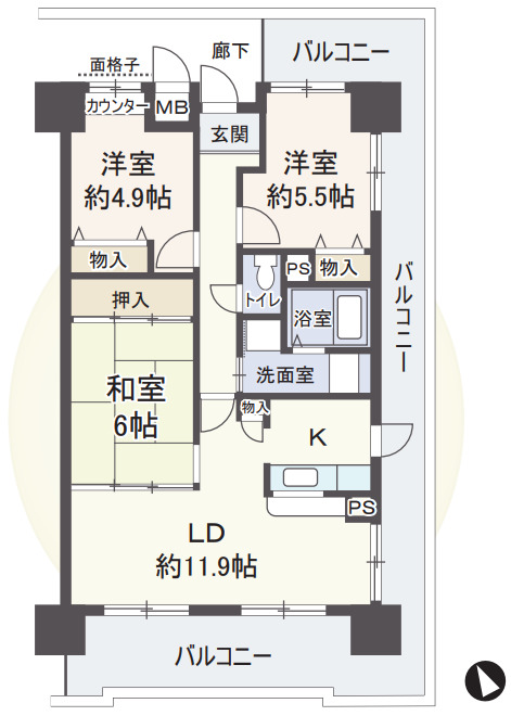 アメニティ江戸堀