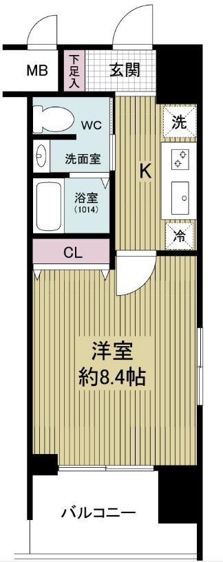 14階の間取り図
