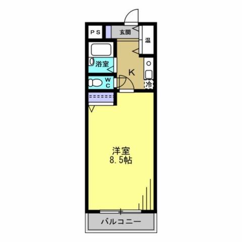 6階の間取り図