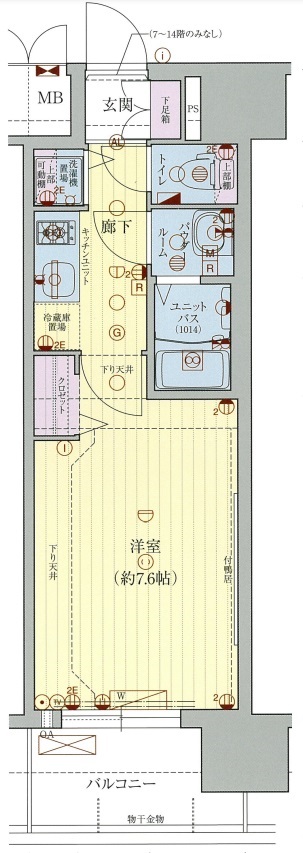 11階の間取り図