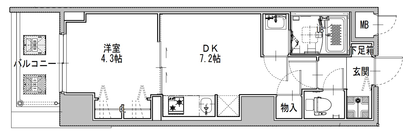 S-RESIDENCE堺筋本町Uno