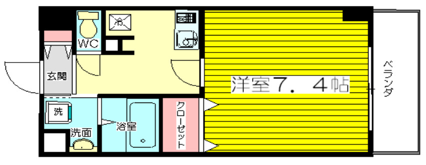 9階の間取り図