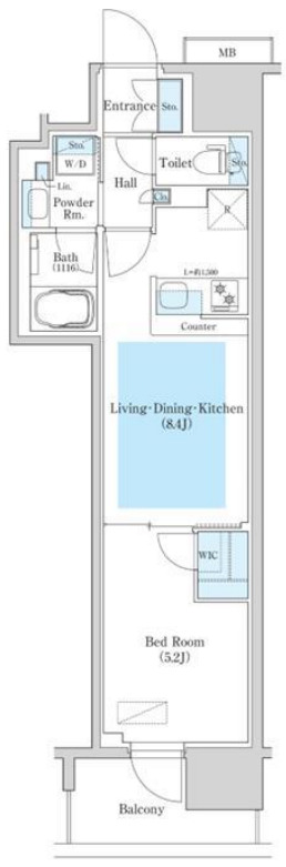 10階の間取り図