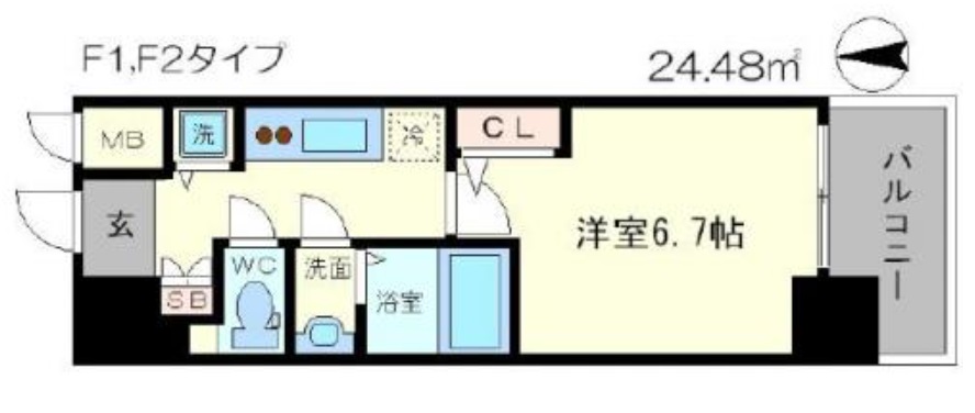 10階の間取り図
