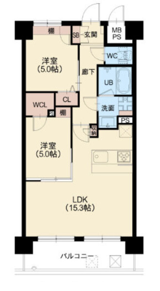 7階の間取り図