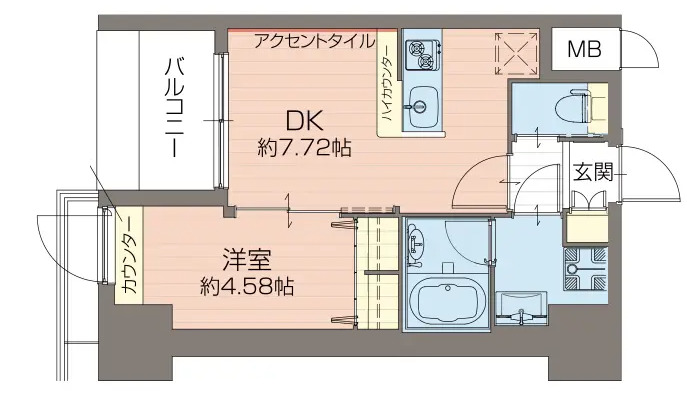 13階の間取り図