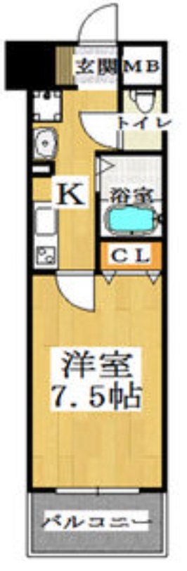 10階の間取り図