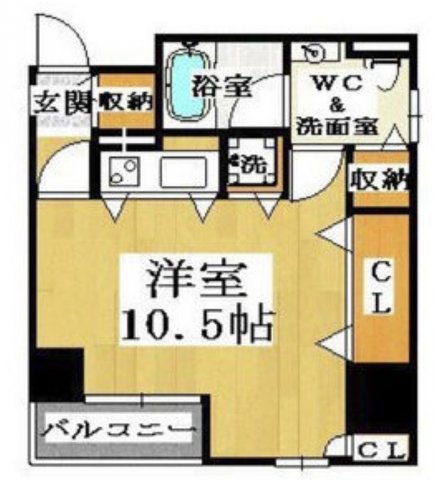 11階の間取り図