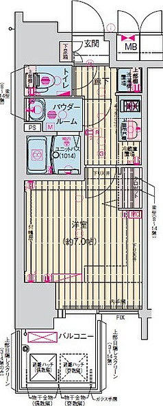 10階の間取り図