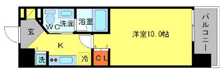 10階の間取り図